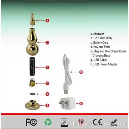 2014new Arrival Electronic Cigarette Starter Kit with Gourd-Shaped Atomizer